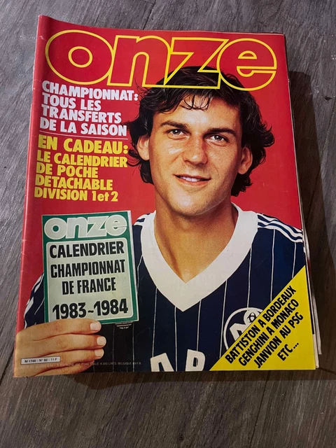 Magazine Onze N°129 – Revue Football/sport – État Très Bon