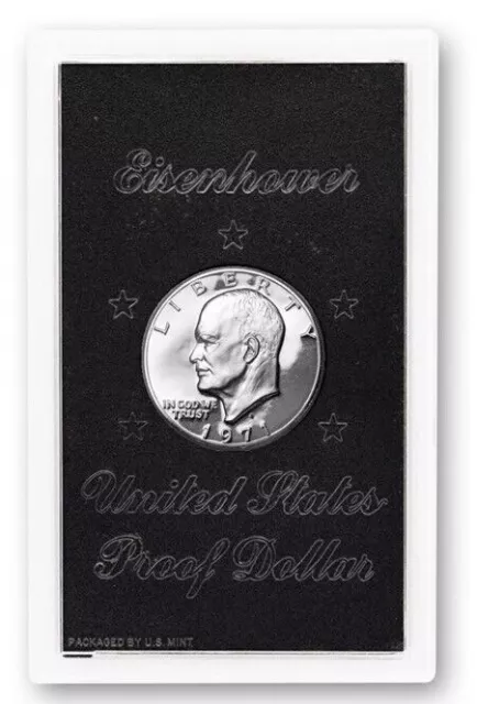 US 1971-S Eisenhower Silver Dollar Coin