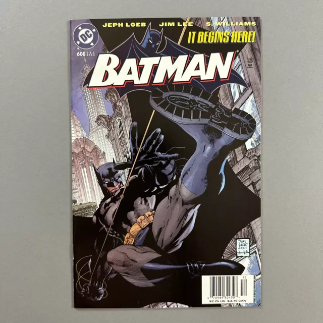 Batman 608 Hush Storyline Jim Lee Newsstand (2002, Dc Comics)