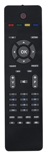 Telecomando Universale SABA Changhong ChiQ GCBLTV02ADBBT - Sostituzione Per TV L32H7S, L40H7A, U58H7A E Altri