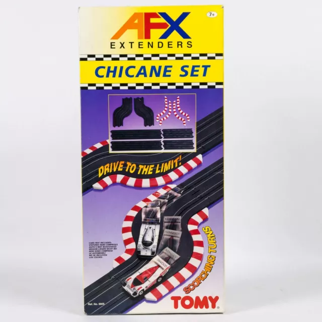 BNIB 1980s Tomy Aurora AFX slot car Extenders Chicane Set