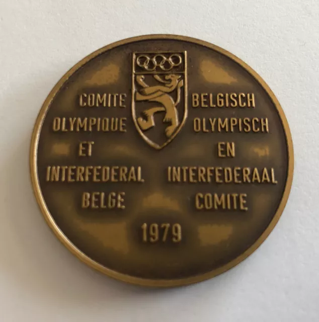 Medal Bronze Committee Olympic Belgian 1989 REF68799