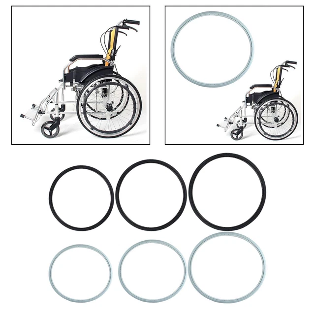 Pneu de fauteuil roulant remplace les pneus sans gonflage accessoire facile