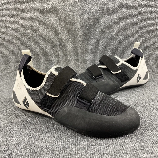 Black Diamond Momentum Rock Climbing Shoes Mens 14/Womens 15 Black & White
