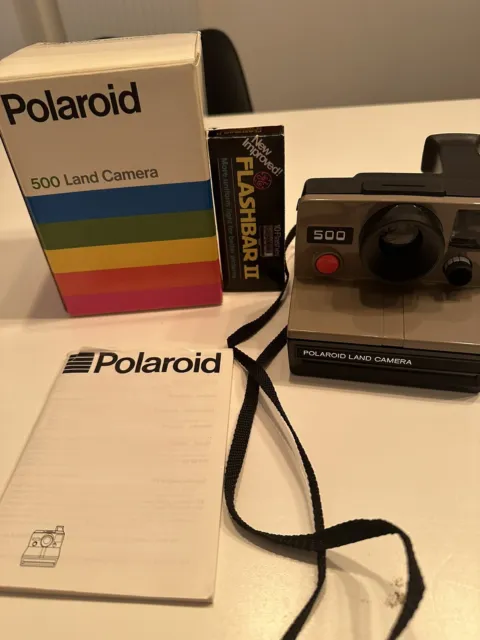 Appareil Photo instantanés Polaroid 500 land camera Boite Neuf !!