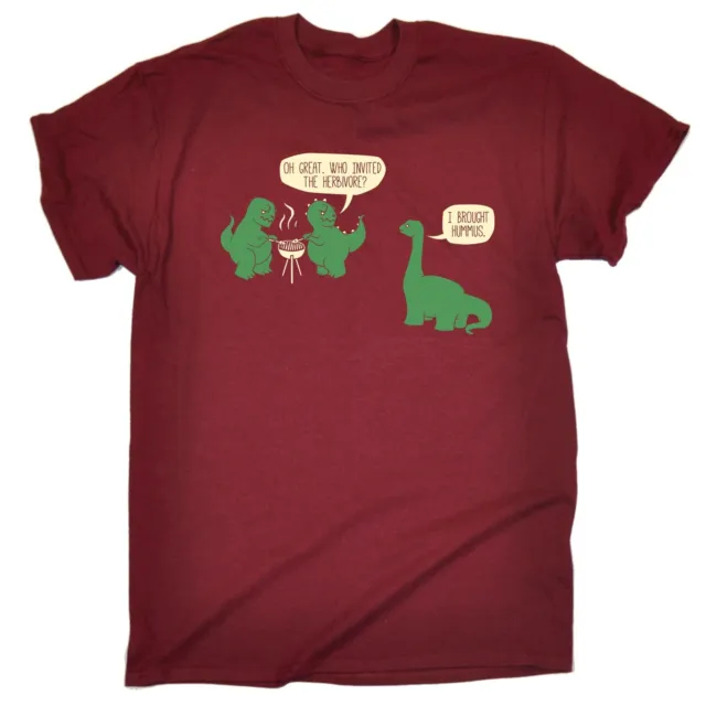Dinosaur Bbq T-SHIRT Tee Dino Grill Cute T-Rex Veggie Funny birthday gift