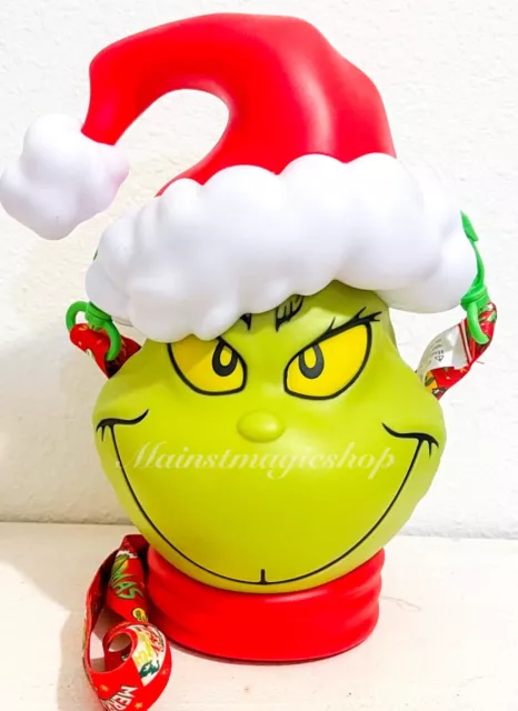 Universal Studios - Dr. Seuss The Grinch - Santa Grinch Straw Bottle —  USShoppingSOS