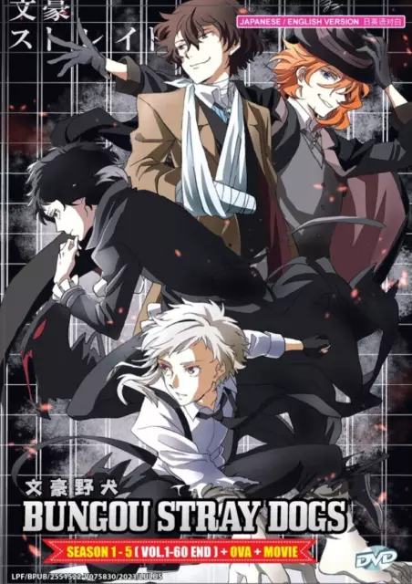DVD Anime Bungou Stray Dogs Season 3 Vol 1-12 End English Japanese Version  for sale online