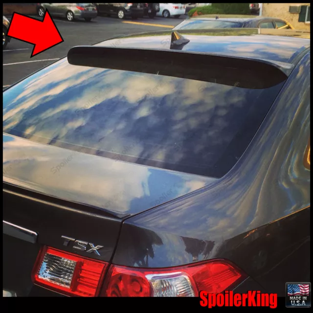 SpoilerKing #380R Rear Window Roof Spoiler (Fits: Acura TSX 2009-2014 4dr CU2)