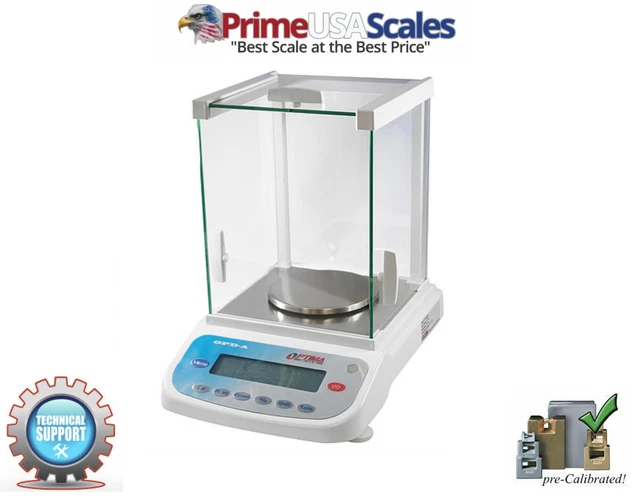 Precision Balancing Scales PRIME USA OPD-A High Precision Balance Scale with Draftshield 410g x 0. ...
