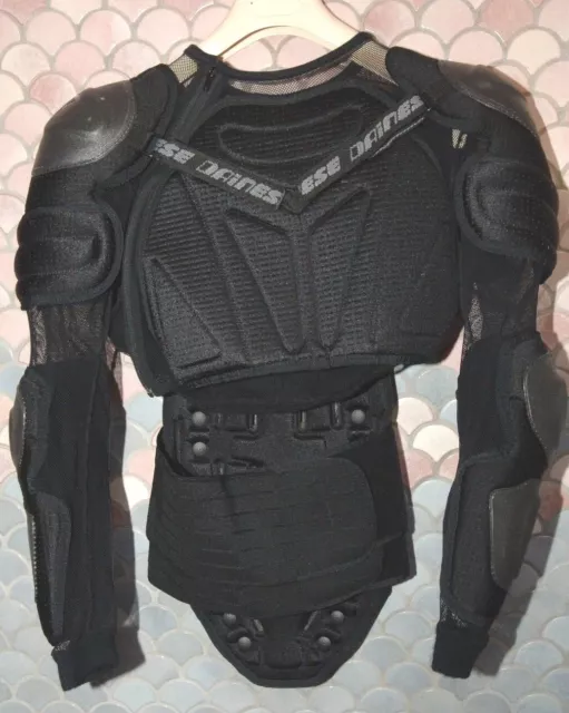 DAINESE VINTAGE LIGHT Wave Men s Body Armor Jacket Black Great Condition EUR 139 95 PicClick FR