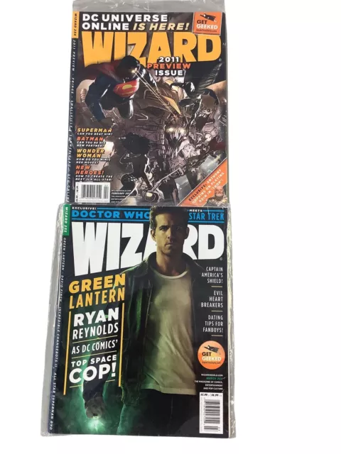 Wizard Magazine #234,235 VF/NM 9.0 Sealed Polybagged