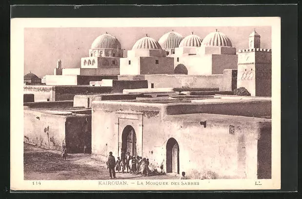 CPA Kairouan, La Mosquee des Sabres