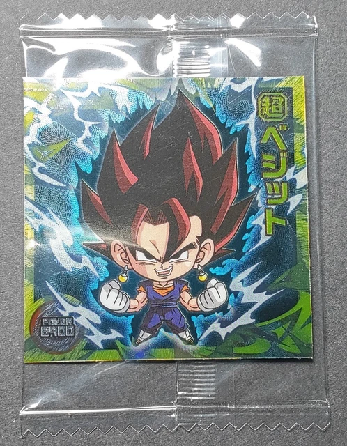 Vegito Sticker VEGITO DRAGON BALL Wafer Sticker Seal Japanese SR No.Super2-26 Bandai ...