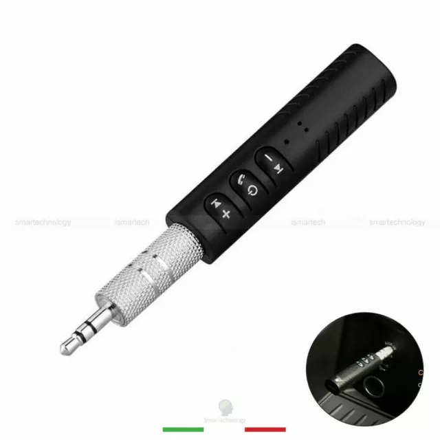 Receptor Bluetooth Inalámbrico Smart Tv Manos Libres Música Audio Jack Aux...