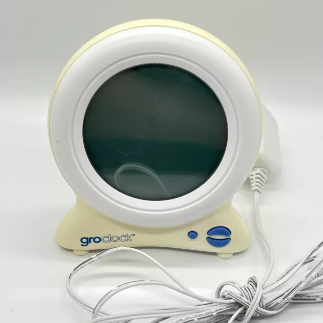 Reloj Gro Entrenador del Sueño Groclock Temporizador de Vigilia Niños Reloj de Crecimiento The Gro Company