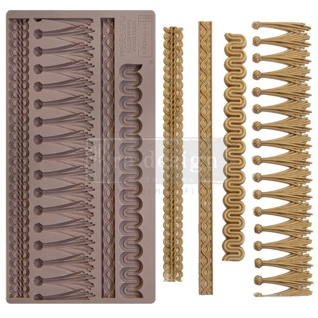 Prima Re-Design Dekor Form-Quaste Fransen 657093