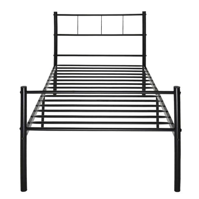 SINGLE BED SOLID 3FT Metal Beds Frame Modern Stylish Comfy Bedroom