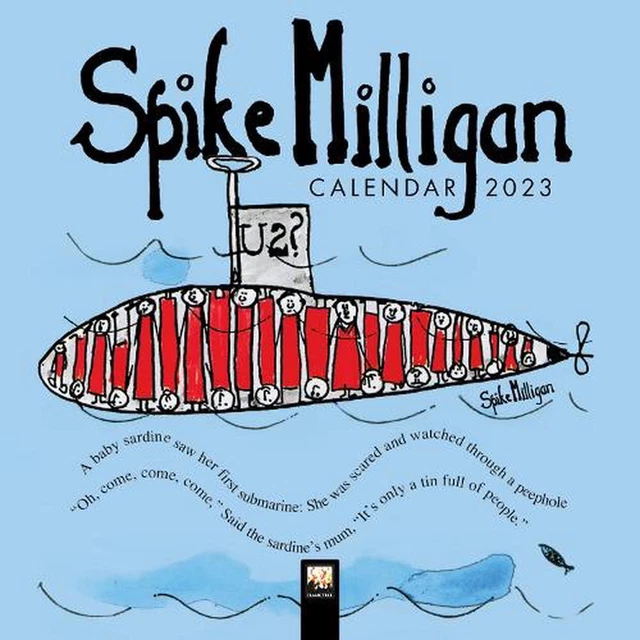 SPIKE MILLIGAN MINI Wall Calendar 2023 (art Calendar) (English) £7.96