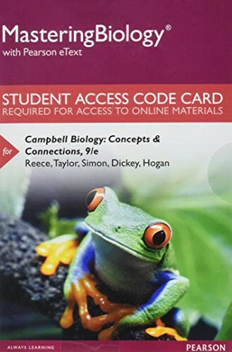 Mastering Biology eText Standalone Access Card Campbell Concepts Connections 9th