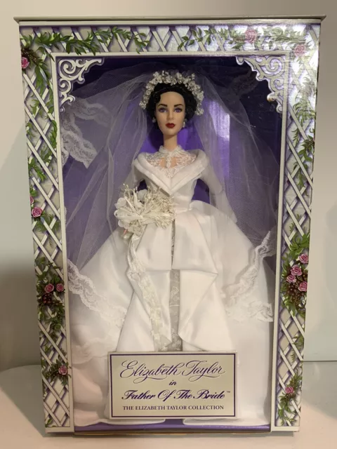 2000 Mattel Elizabeth Taylor in Father of the Bride Barbie Doll