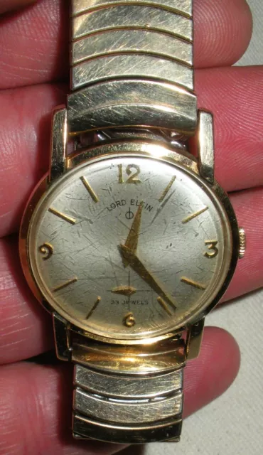 Lord elgin 23 jewel wrist watch 2025