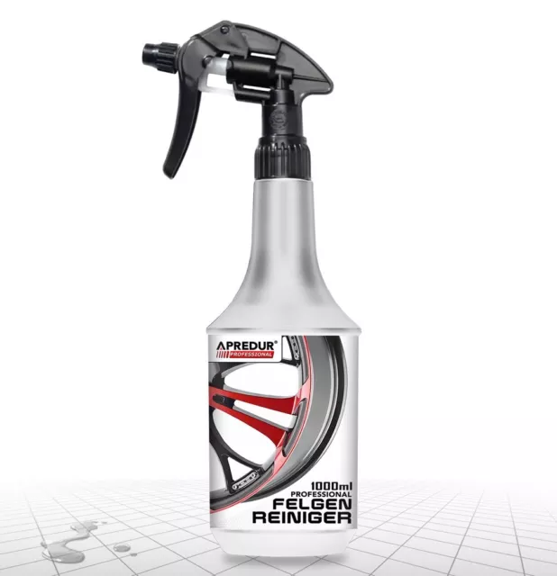 1L Spray APREDUR Profi Felgenreiniger für Alufelgen & Stahlfelgen Professional