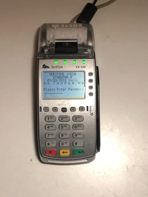 Verifone VX520 VX 520 Credit Card Machine Terminal Reader
