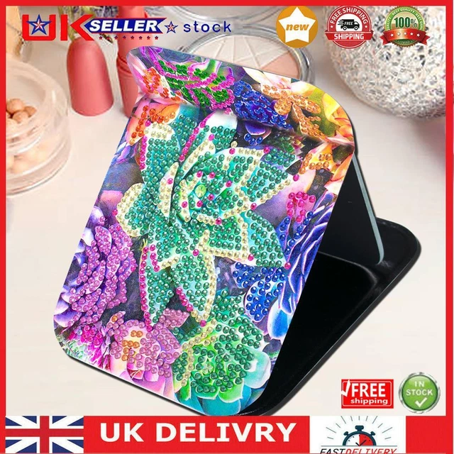 Special Shape Diamond Painting Makeup Mirror 5D DIY for Women Girls Kids UK