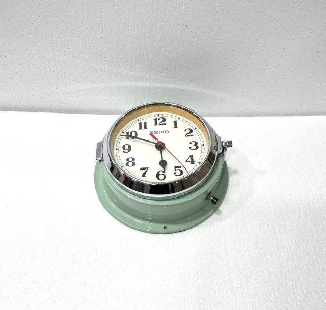 Seiko MC-005 (MC-130) Sekundär Sklave Uhr Schiff`S Original Vintage Marine