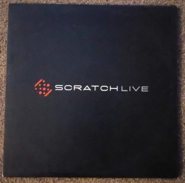 Vinyl LP Serato Rane Scratch Live Control Record - Second Edition