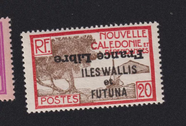 ❤️❤️ Timbre du Wallis et Futuna colonie, N° 99a, 20 c gomme charnière 0802C ❤️❤️