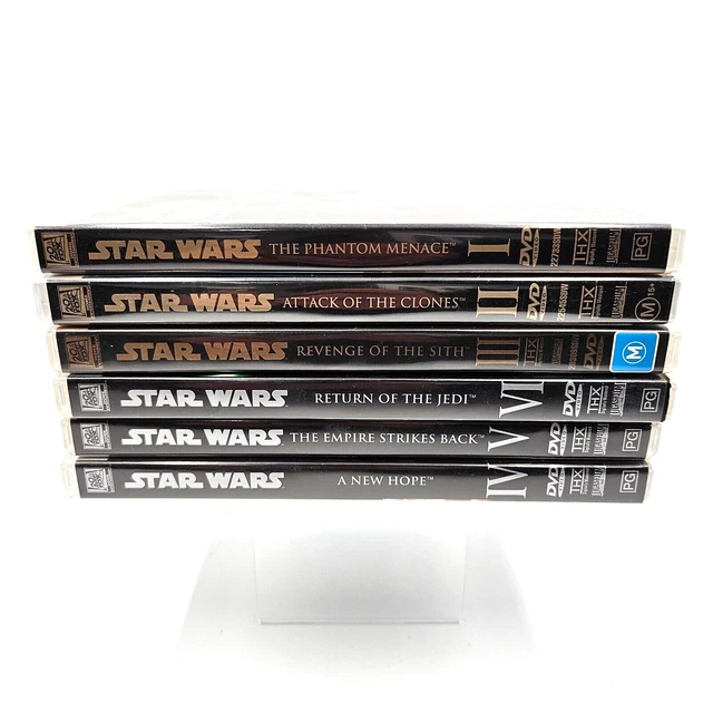 STAR WARS THE Complete Saga Movies 16 Original Trilogy THX Digitally