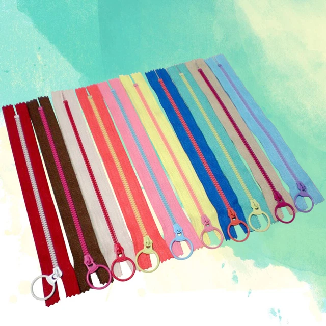 20 piezas Cremalleras Para Coser Ropa Pantalones