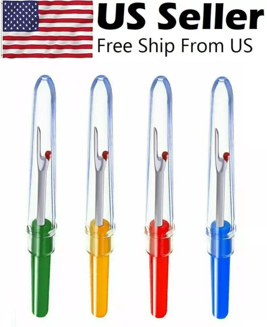 Stitch Ripper Plastic Handle Thread Seam Ripper Cutter Remover Sewing Craft S