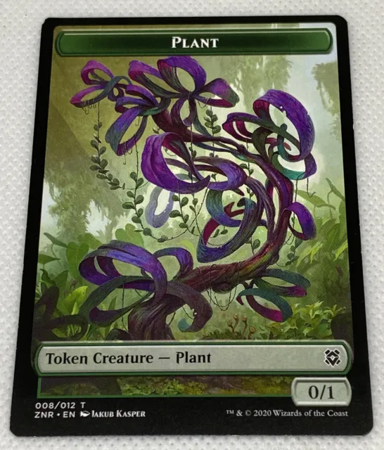 Magic The Gathering | Mtg Rare Token Creature Card | Near Mint | Plant