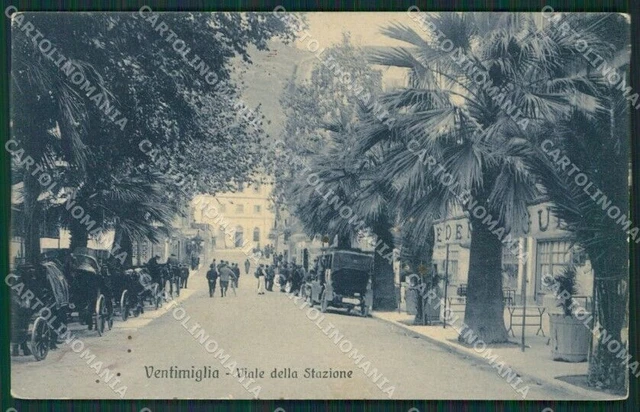 Imperia Ventimiglia Carrozze cartolina KV5665