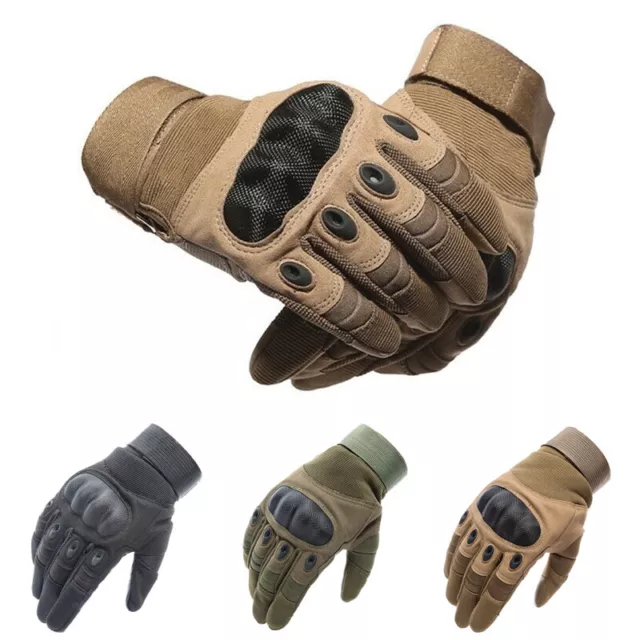 Tactical Motorcycle Motocross Full Finger Gloves Motorbike Riding Racing Mittens