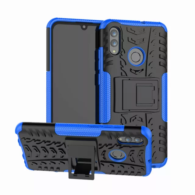 Huawei P Smart 2019 Handy Tasche Case Cover Panzer Hülle Schutzhülle Handyhülle