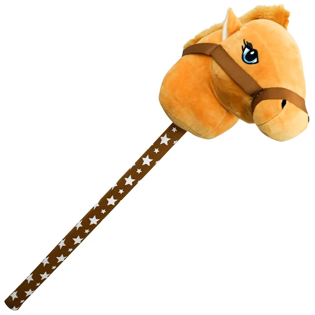 HOBBY HORSE KIDS Brown Childrens Horse Toy with Galloping Neighing