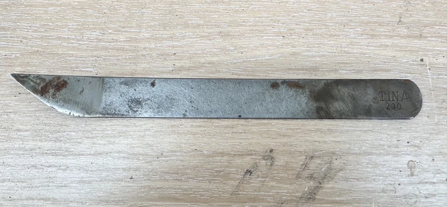 altes Schuster Messer TINA 230, Ledermesser, Werkzeug für  Sattler, Schuhmacher
