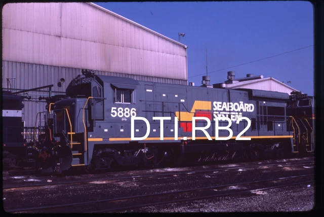 Md1 Seaboard 5886 Sbd Richmond Va Virginia Original Slide
