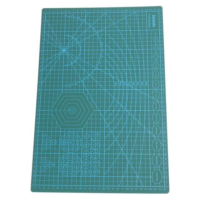 Alfombra de corte de PVC antideslizante duradera A3 Size Professional Marking para