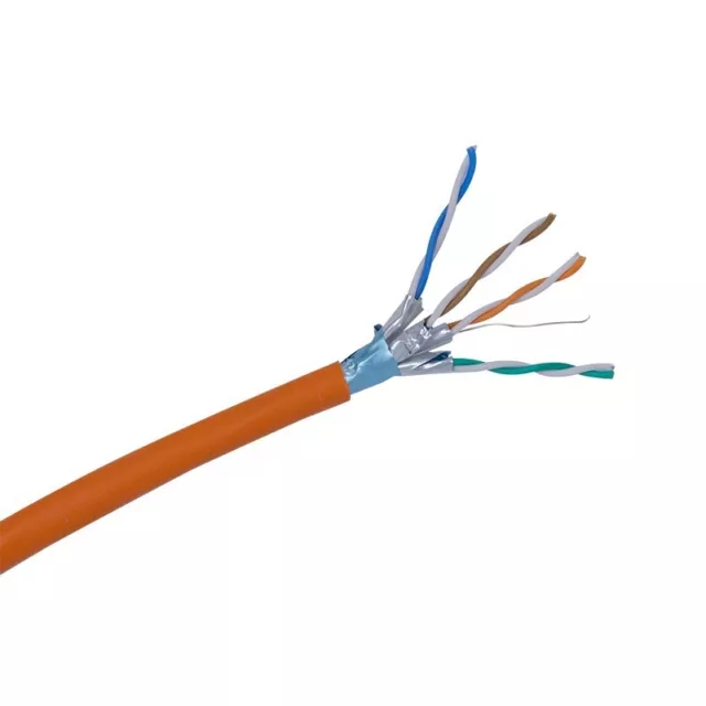 Cat6a Internal Data Cable  B2ca LSOH 23awg 100% Copper F/FTP Shielded 305m