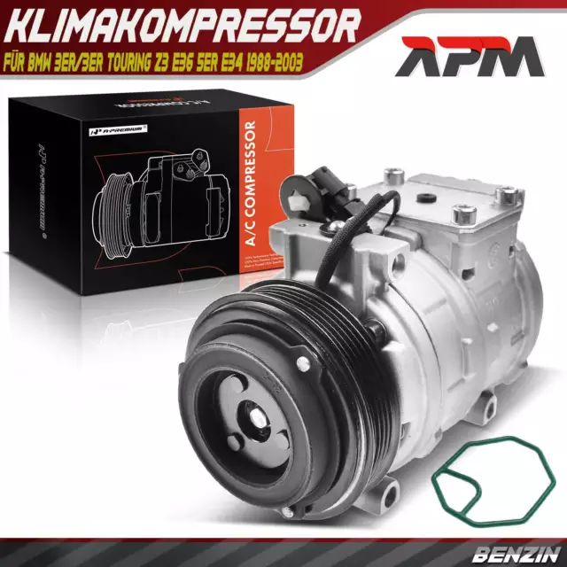 Klimakompressor für BMW 3er/3er Touring Z3 E36 5er E34 Benzin 1988-2003 1385161