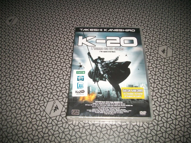 DVD, K-20 l'homme aux 20 visages, film aventure, neuf