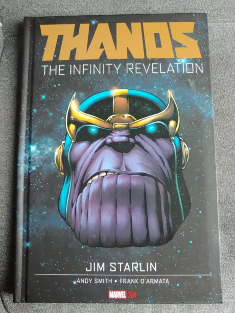 Marvel Comics THANOS THE INFINITY REVELATION hardcover graphic novel Gauntlet