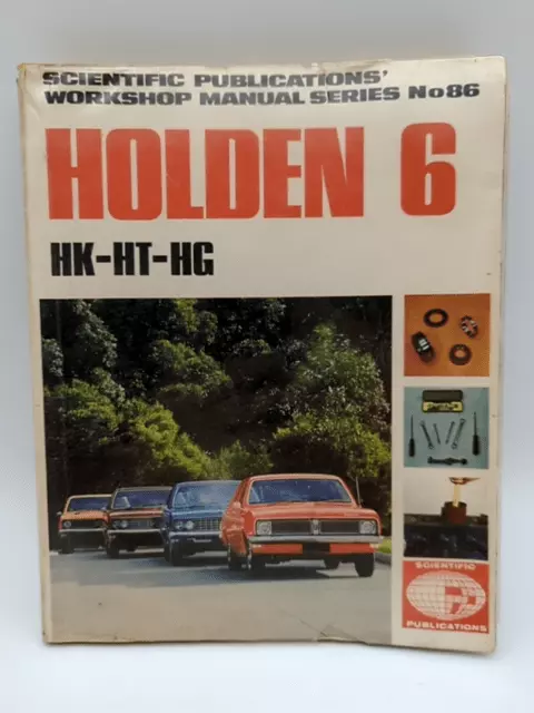 Holden 6 Cyclinder Series HK HT HG 1968-1970, Service / Workshop Manual