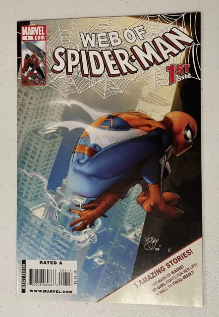 WEB OF SPIDER-MAN #1 Vol. 2 FIRST PRINT 2009 MARVEL COMICS SPIDER-GIRL, KAINE NM