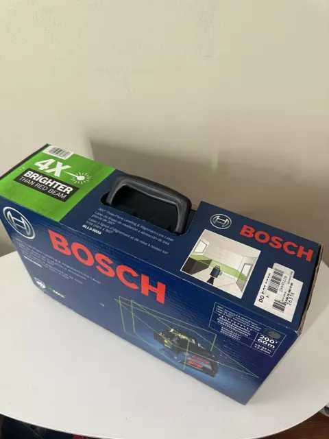 Bosch GLL3-330CG 360° Connected Green-Beam Three-Plane Leveling and...